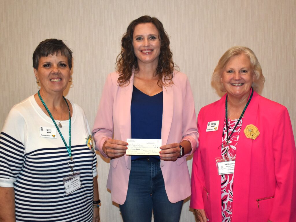 Terri Resler, Ellyn McCall, Mickie Hansen - LTP Check Presentation